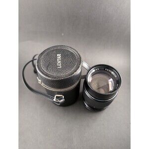 Vintage Lentar 135mm f/2.8 prime Preset lens Pentax m42 screw mount Portrait Fas